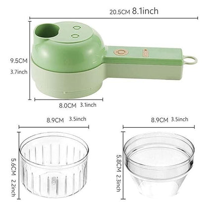 4-in-1 Electric Vegetable Cutter