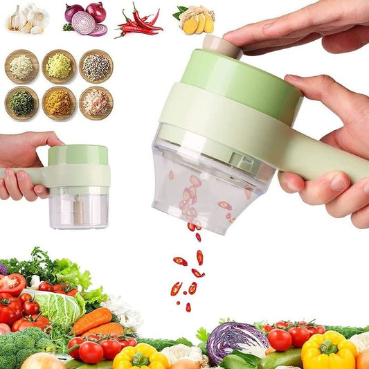 4-in-1 Electric Vegetable Cutter